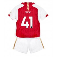 Camiseta Arsenal Declan Rice #41 Primera Equipación Replica 2023-24 para niños mangas cortas (+ Pantalones cortos)